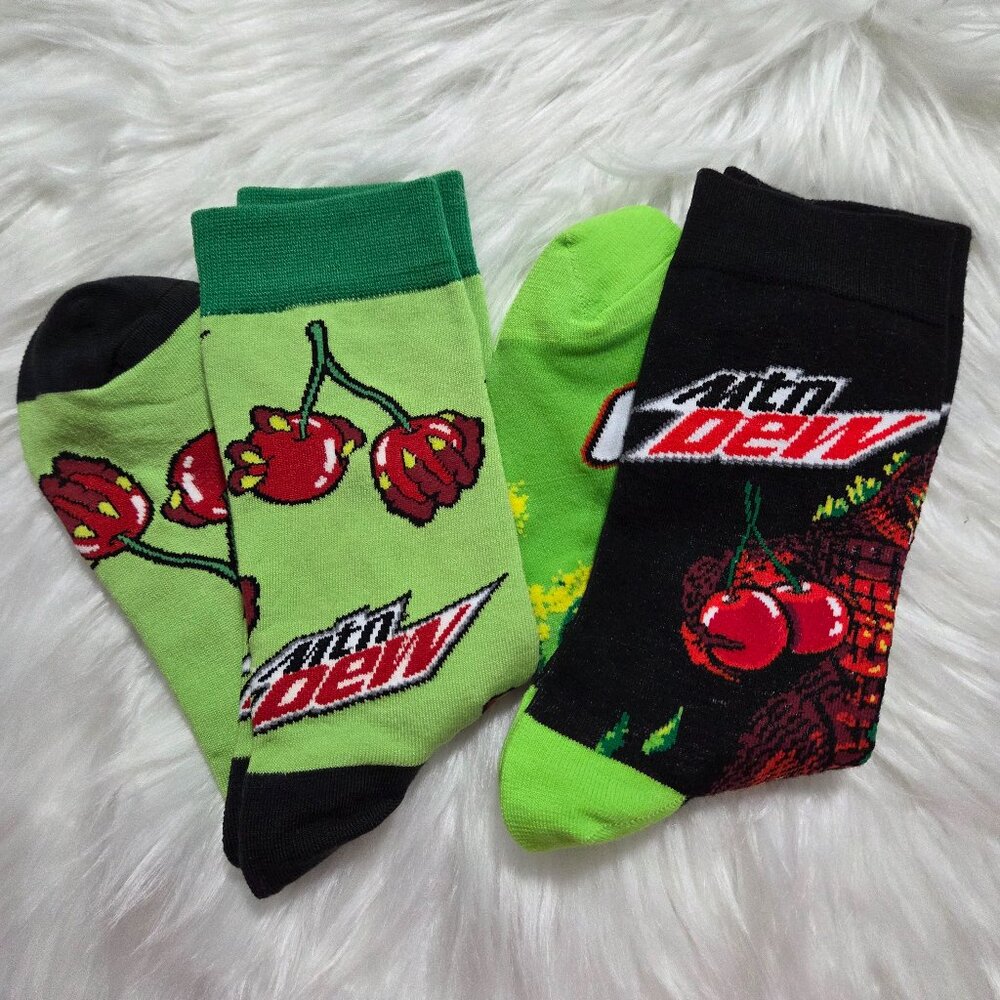 Mountain Dew Design Crew Sock Set